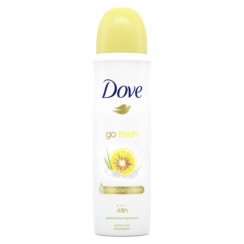 Dove Grapefruit & Lemon Grass Spray 150Ml